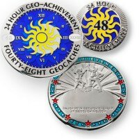 Geo-Achievement ® set 24 Hours 48 Caches