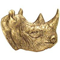 Rhinoceros - Antique Bronze