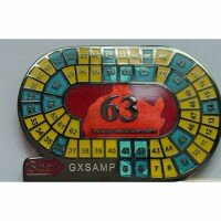 Ganzenbord Bordspel event Geocoin - RE