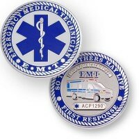 Emergency Medical Technician Geocoin