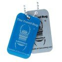 QR Travel Bug® - Blue