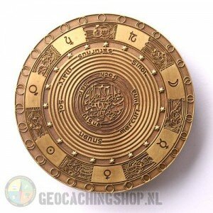 Mapamundi XXL Geocoin