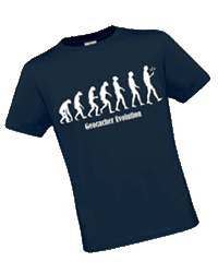 Geocaching T-Shirt Evolution