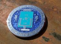 Big Blue Switch '11 Geocoin