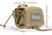 Maxpedition Rollypoly Folding Dump Pouch fire red