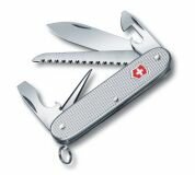 Taschenwerkzeug - Victorinox Farmer, Alox silber