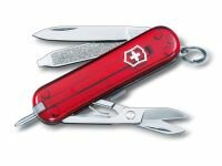 Victorinox Signature Ruby red trans