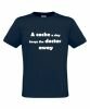 "A cache a day" - T-Shirt (blau)