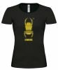 "Travel Bug" - Girlie Shirt, deluxe (gold)