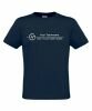 Logo + Koordinaten, T-Shirt (blau)