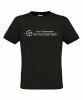 Logo + Koordinaten , T-Shirt (schwarz)