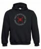 Lost Places Spider, Kapuzen-Pullover (schwarz/rot)