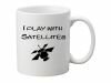 "Play with Satellites" - Tee + Kaffeebecher