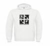 Groundspeak Logo, Kapuzen Pullover (weiss) (L)