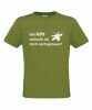 "GPS verlaufen", Geocaching T-Shirt, grn