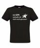 "GPS verlaufen", T-Shirt (schwarz)